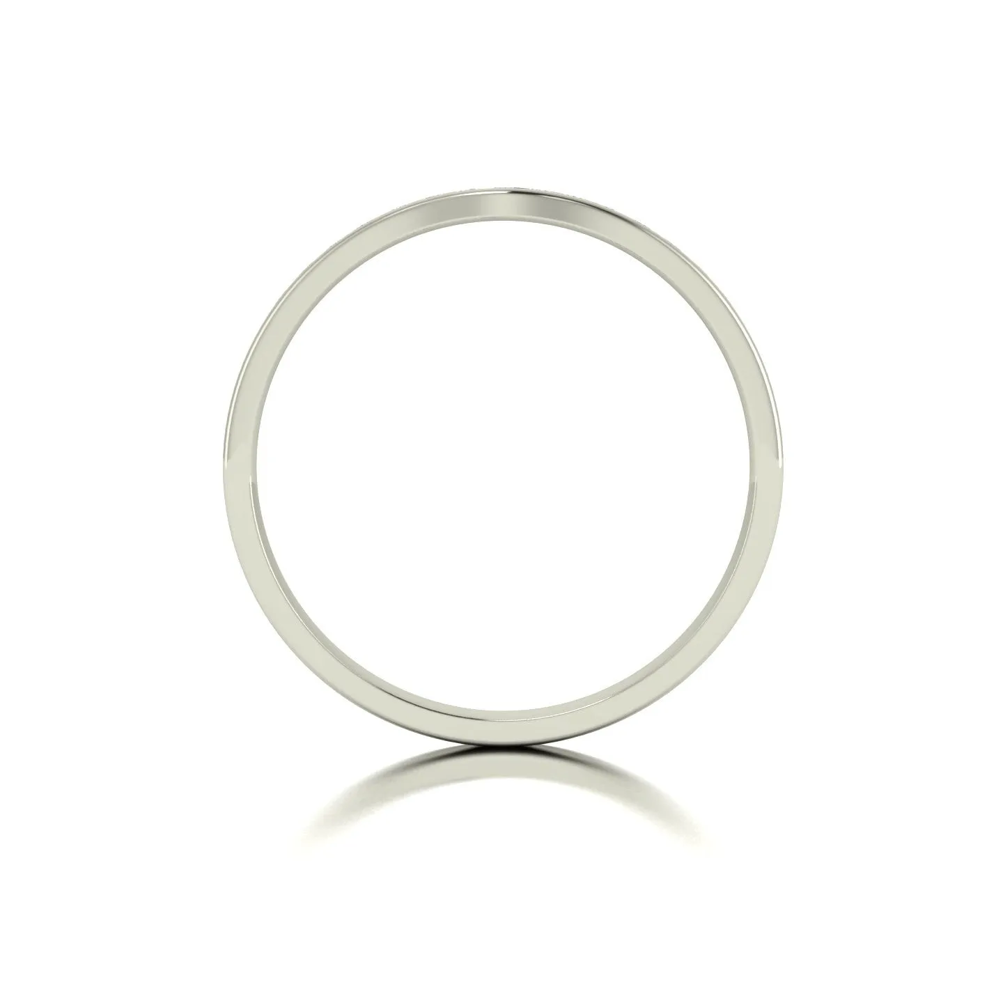 0.15ct (15x 1.3mm) Round Moissanite Set Eternity Ring