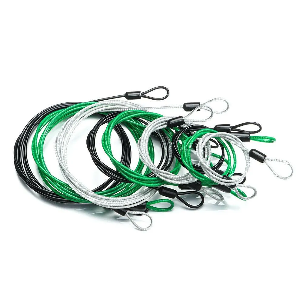 0.5/1/2Meters Bicycle Accessories Bicycle Lock Wire Cycling Strong Steel Cable Lock MTB Road Bike Lock Rope Anti-theft Security
