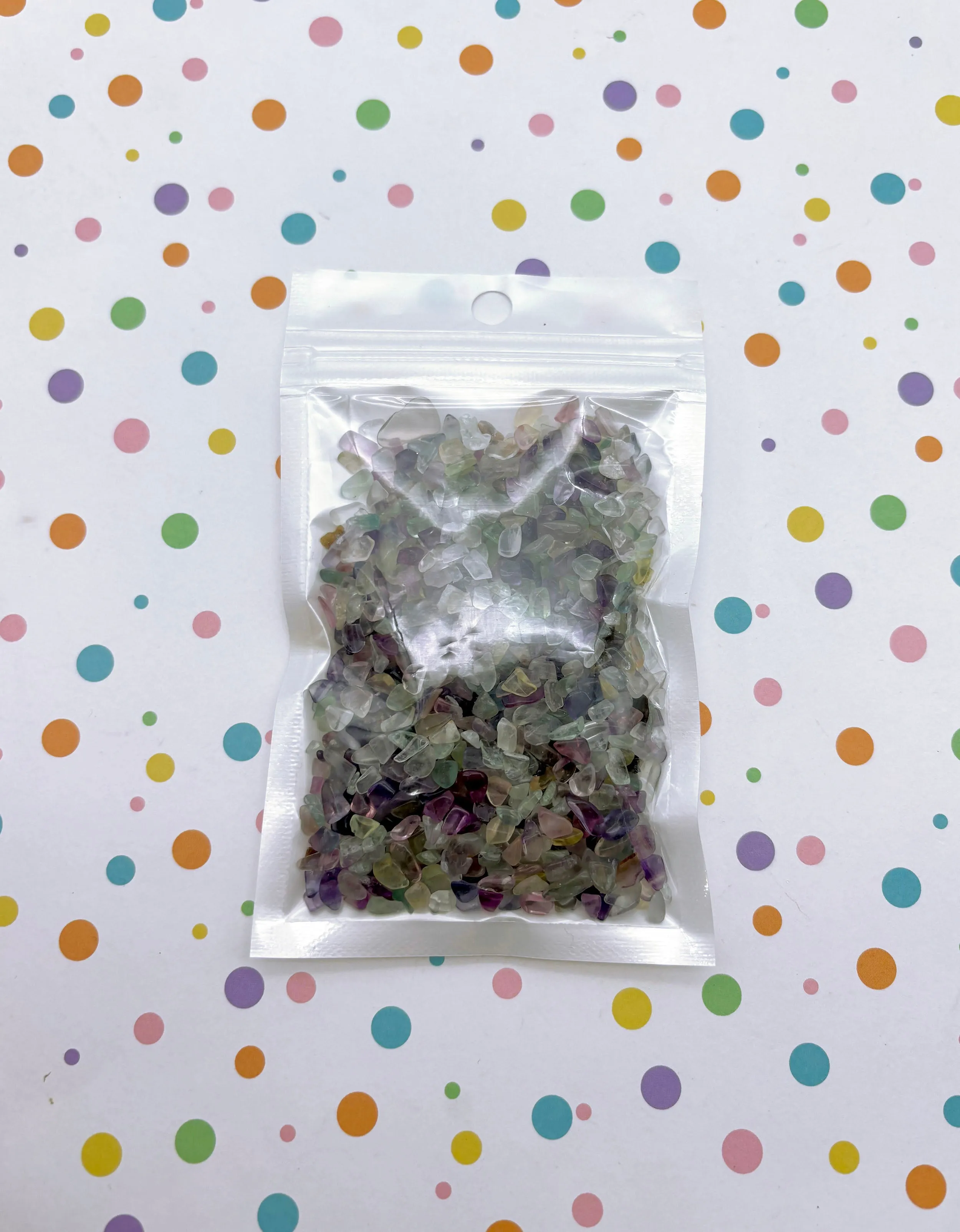 100g Purple and Green Flourite Natural Gemstone Chunk Chips, Gem Stone Nuggets, Multisize No Hole Polished Tumbled Rocks C85