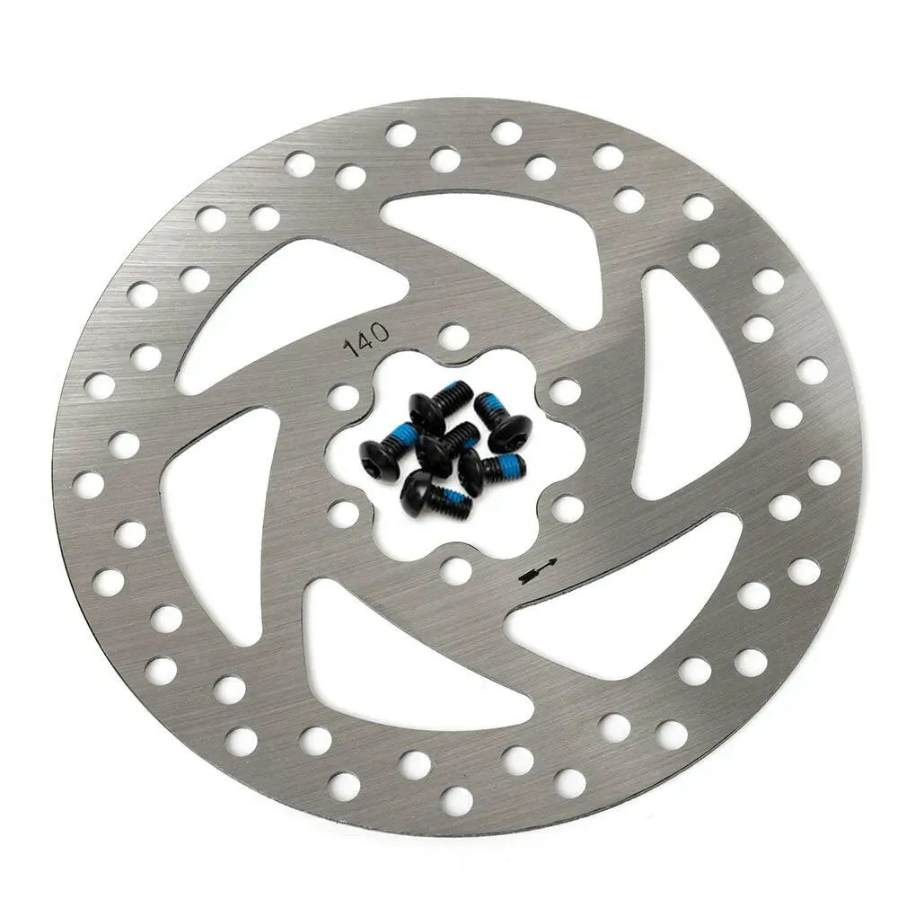 140MM Brake Disc for Ninebot F20 F30 F40 P65 for Kugoo M4 ZERO Electric Scooter Brake Stainless Steel Disc With 6 Screws Parts