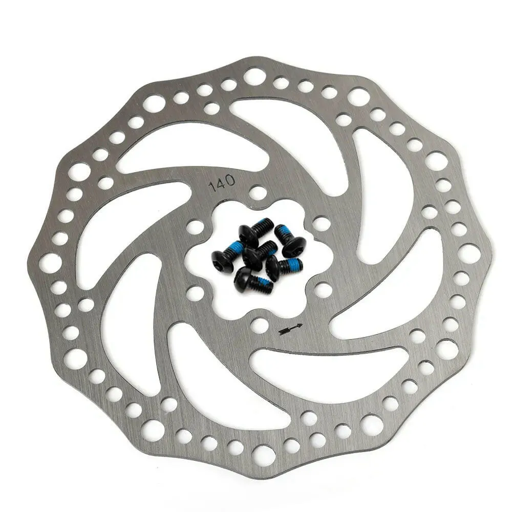 140MM Brake Disc for Ninebot F20 F30 F40 P65 for Kugoo M4 ZERO Electric Scooter Brake Stainless Steel Disc With 6 Screws Parts