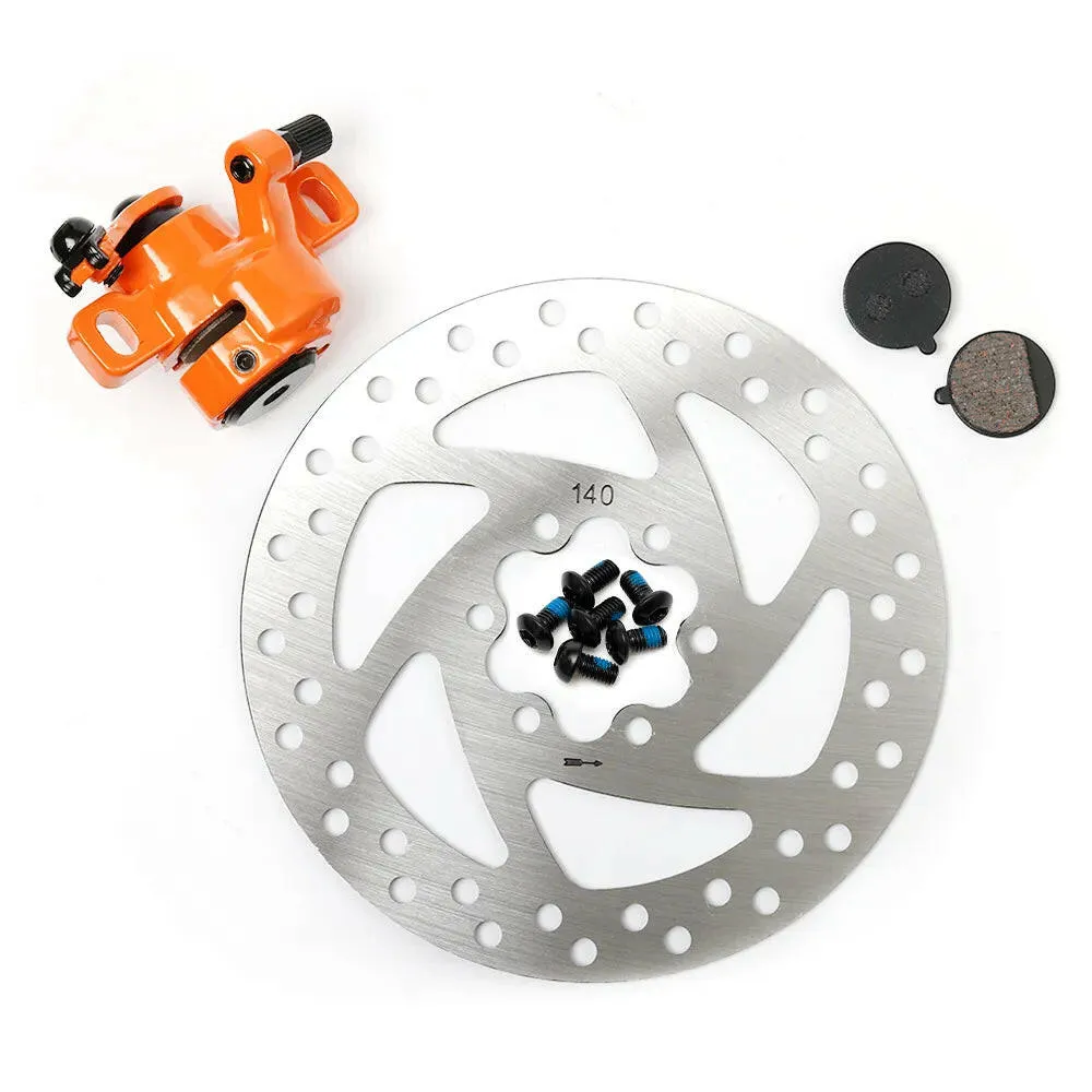 140MM Brake Disc for Ninebot F20 F30 F40 P65 for Kugoo M4 ZERO Electric Scooter Brake Stainless Steel Disc With 6 Screws Parts