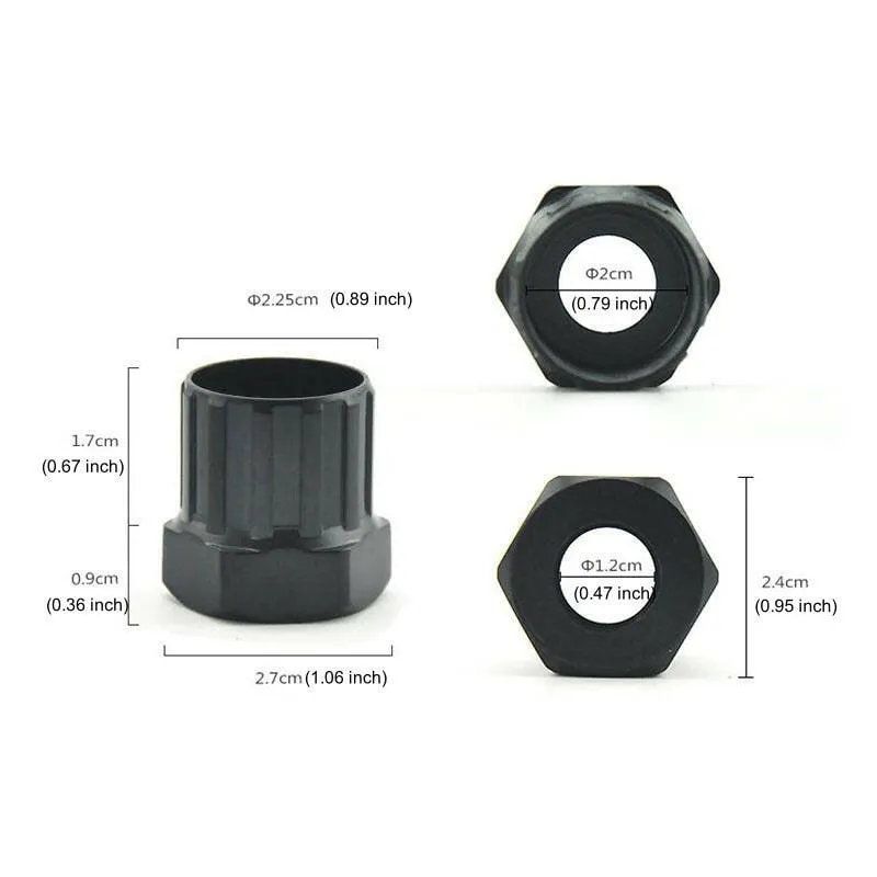 1PC Bicycle Freewheel Sprocket Removal Tool Bike Rear Cassette Cog Remover Cycling Repair Tools Flywheel Socket Bike Accessories