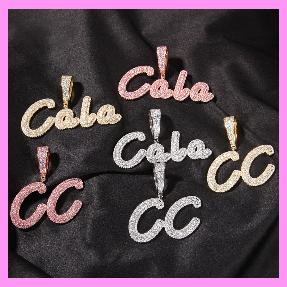 【8-08#】Artistic Custom Letter Necklace (Charged by Number of Letters)  for female fashion daily engagement wedding anniversary birthday present