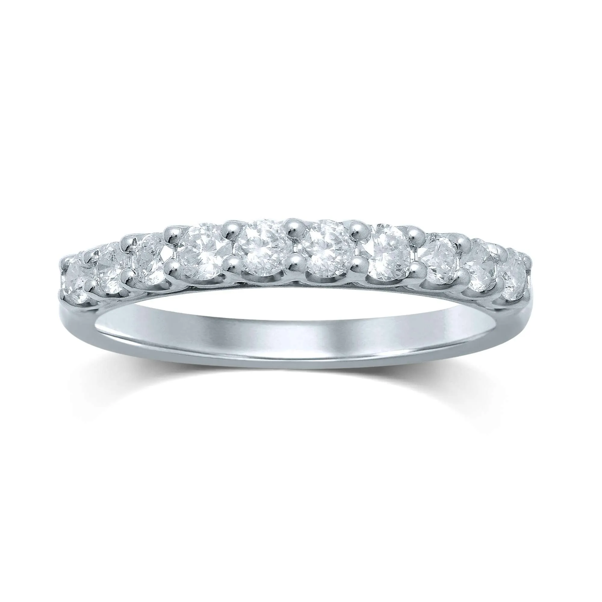 9ct White Gold 0.50ct Diamond Eternity Ring