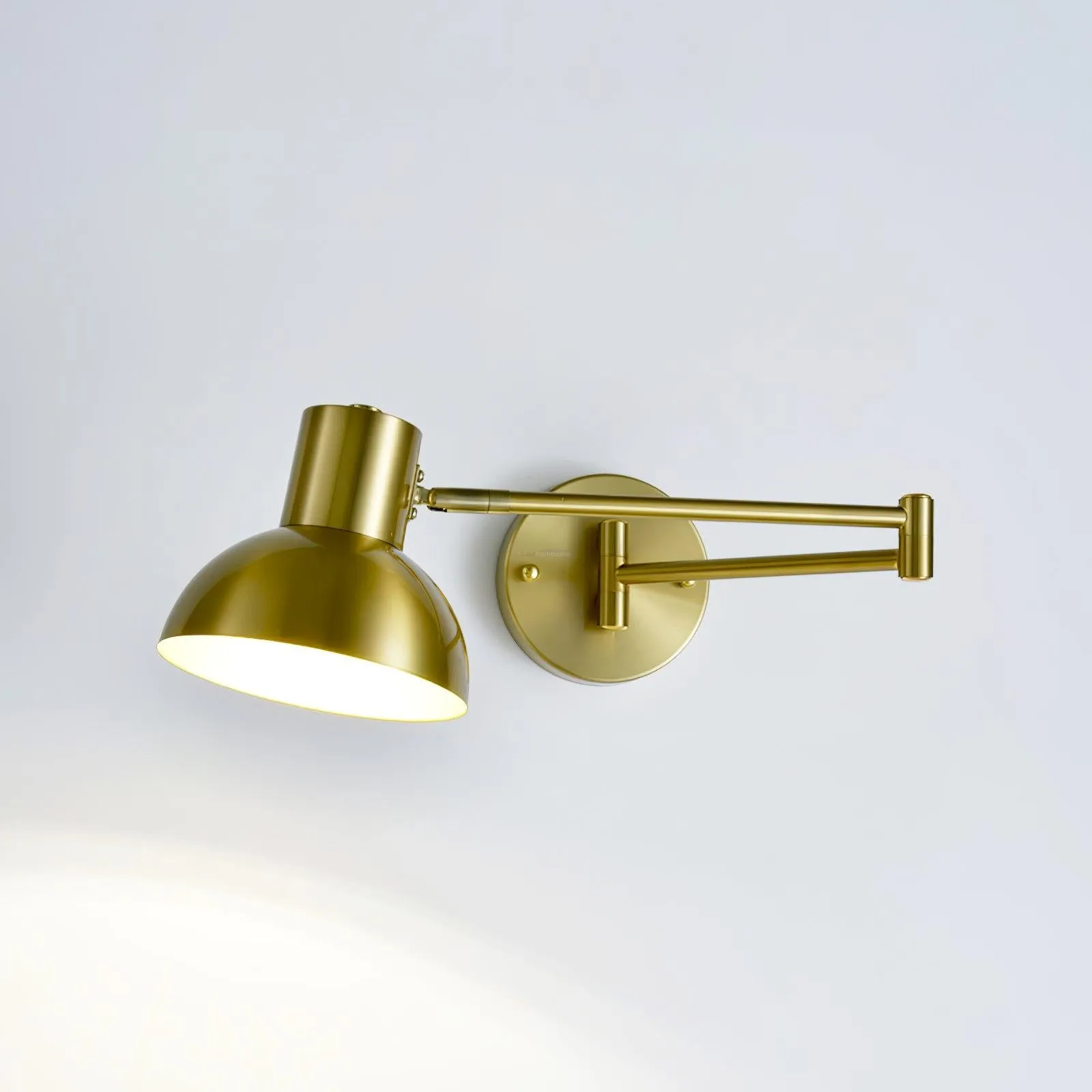 Adjustable Arm Reading Wall Lamp L 16.5″