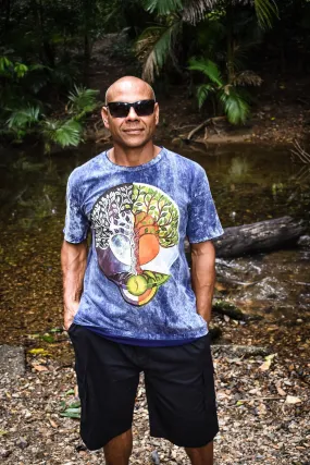 Alternate T Shirt - Tree of Life Blue