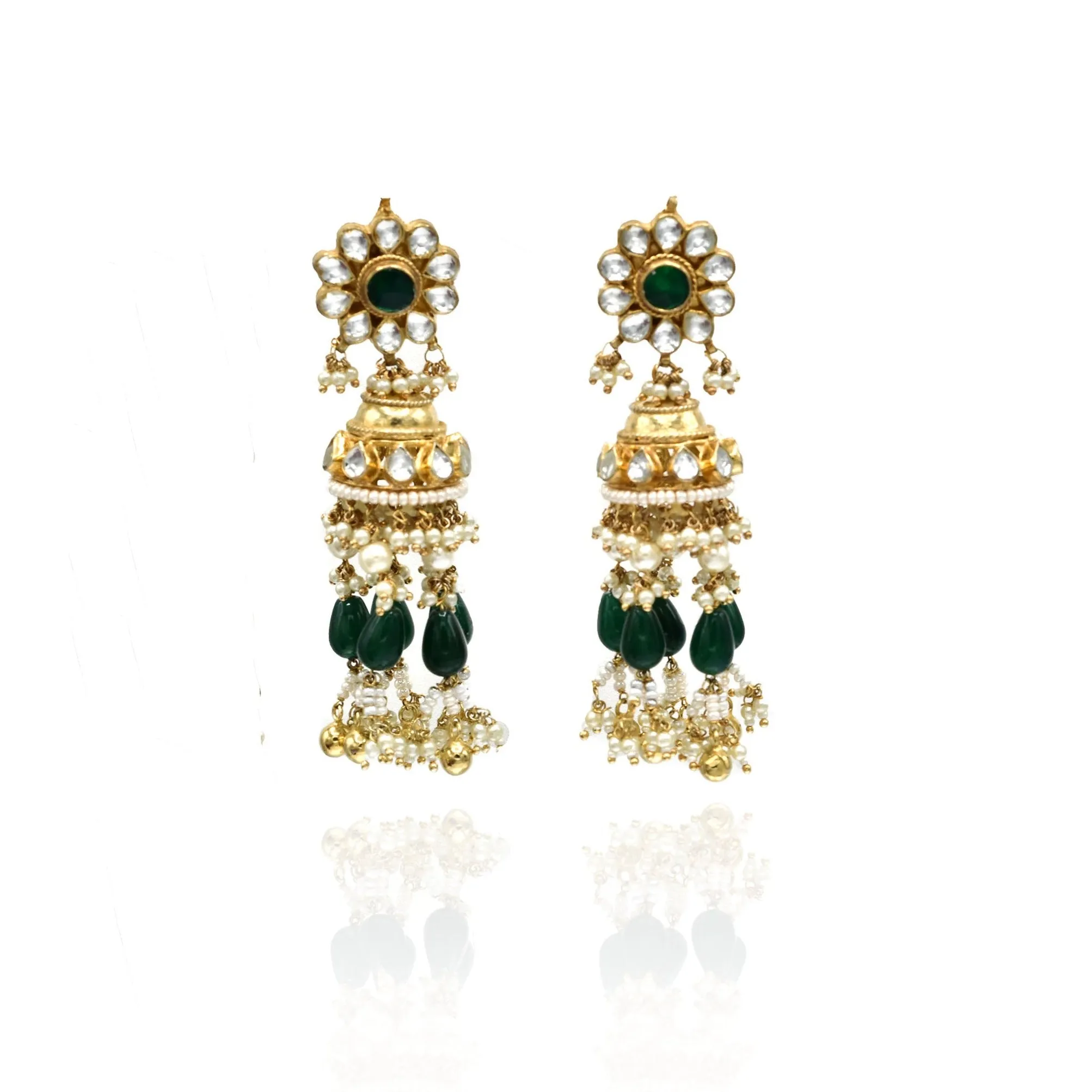 Amrita Flower Polki Set