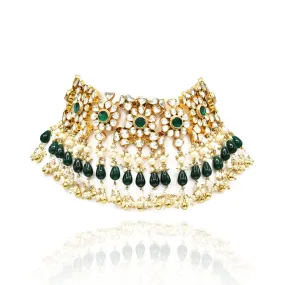 Amrita Flower Polki Set