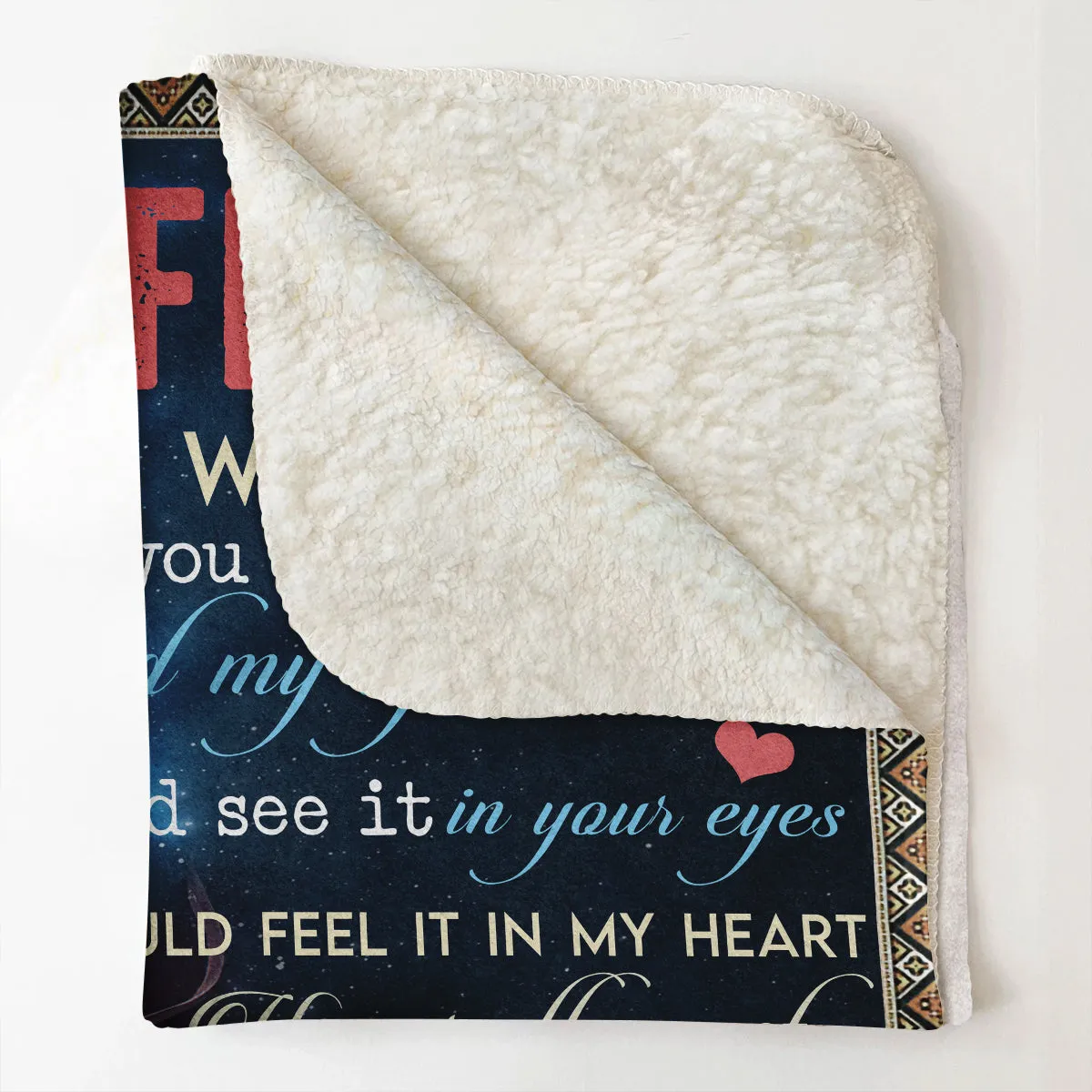 Best Valentine Gift For Boyfriend, I Fell In Love With You Fleece Blanket