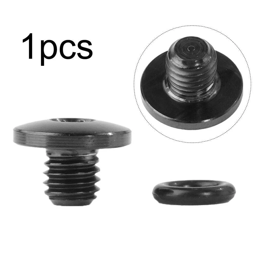 Bike Bicycle Bleed Titanium Screw With O-Ring For-Shimano XT  SLX Zee Deore & LX Bicycle Hydraulic Disc Brake Screw