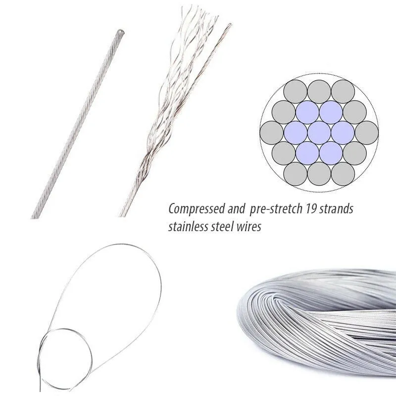 Bike Brake Inner Cable Line 5pc MTB Road Bike Cable Stainless Steel Front Rear Derailleur Shift Wire