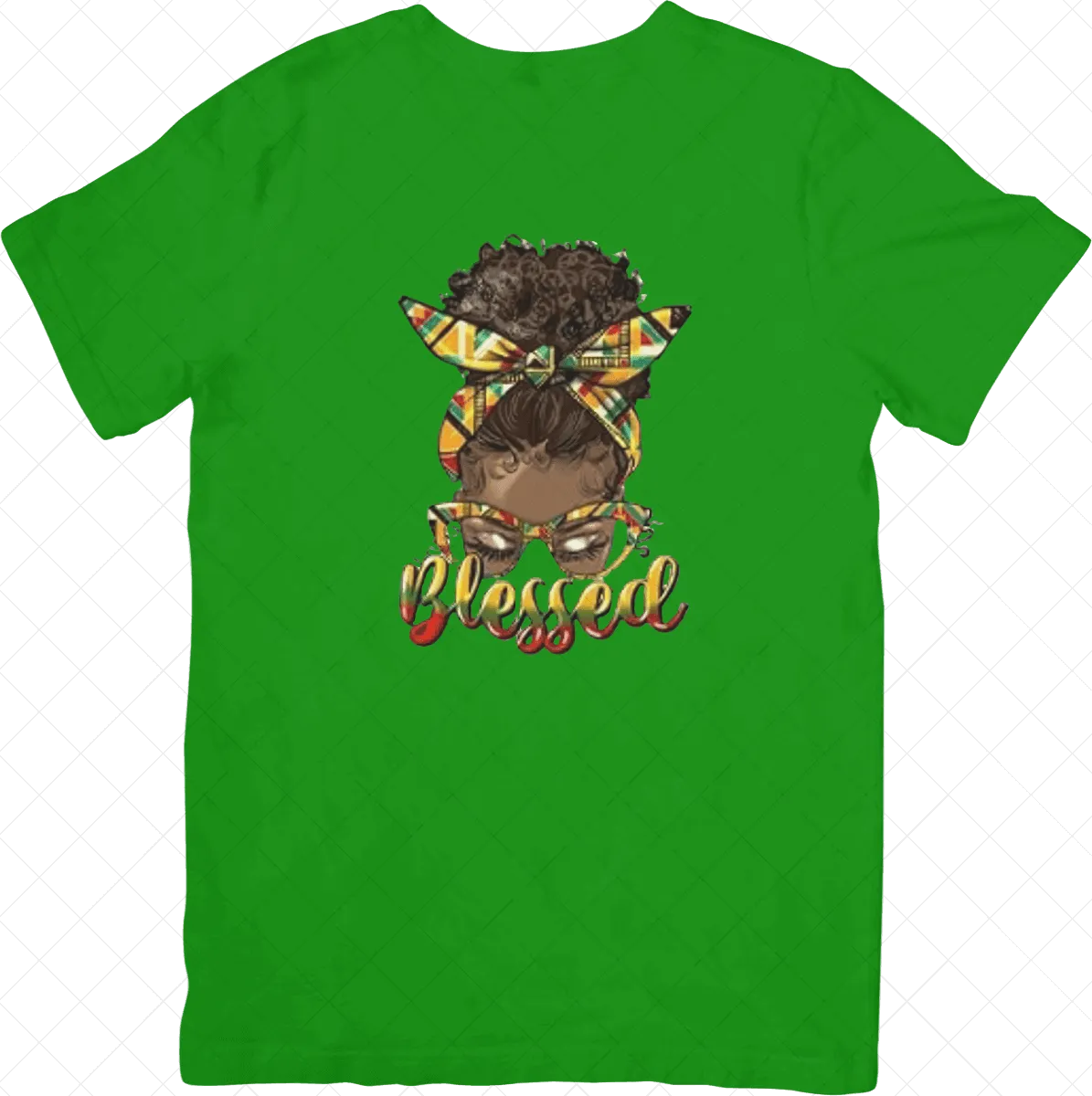 Blessed Ebony Graphic Tee – Empowering & Stylish Black Pride