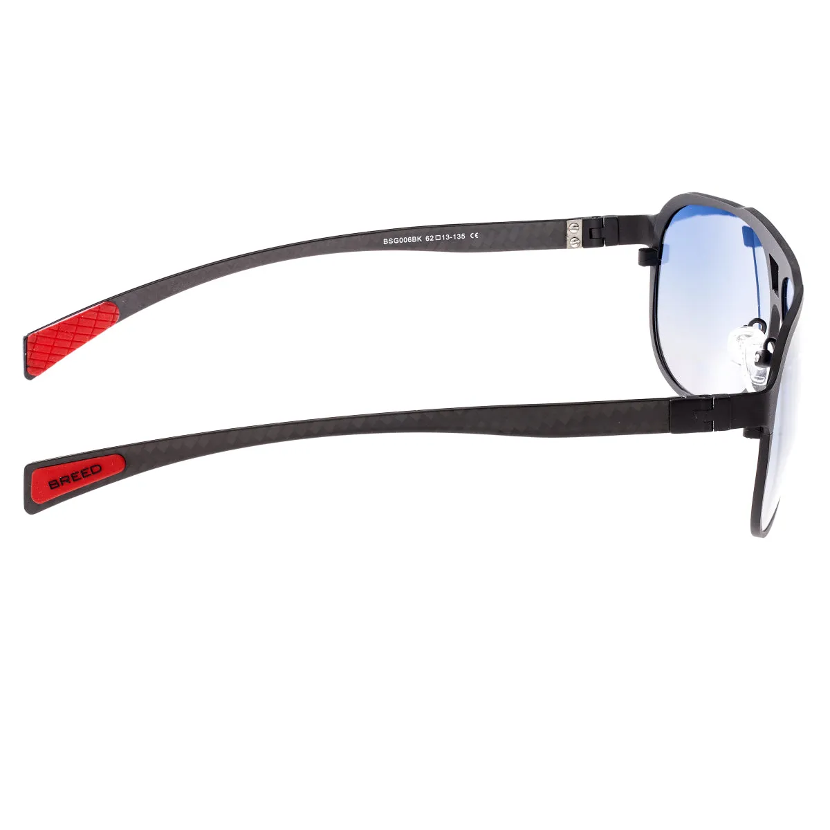 Breed Apollo Titanium and Carbon Fiber Polarized Sunglasses