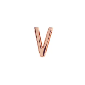 Buckle Up Rose Gold V Charm