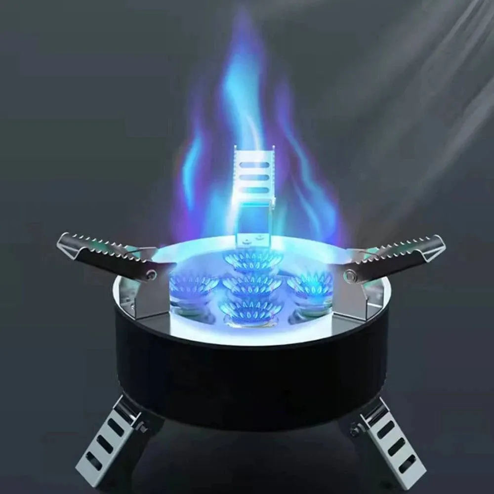 BULIN 18000W High-power Camping Stove with Piezo Seven-core Gas Stoves Burner for Outdoor Tourism Tourist BBQ Survival Equipment