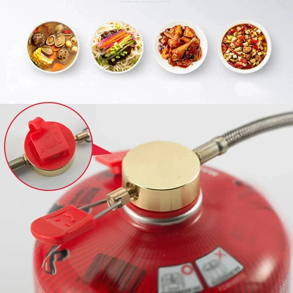 BULIN 18000W High-power Camping Stove with Piezo Seven-core Gas Stoves Burner for Outdoor Tourism Tourist BBQ Survival Equipment