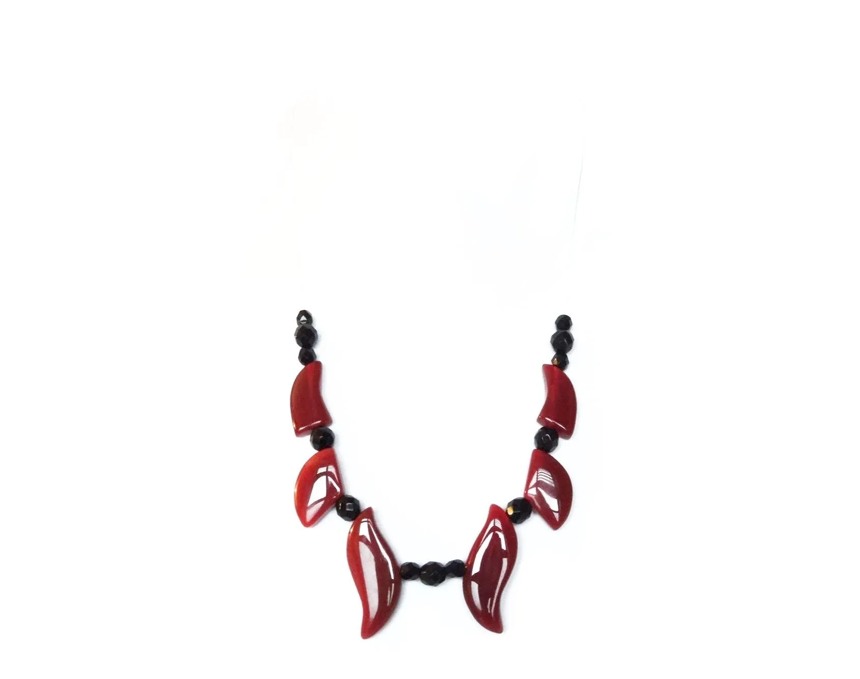 Carnelian Focal Choker