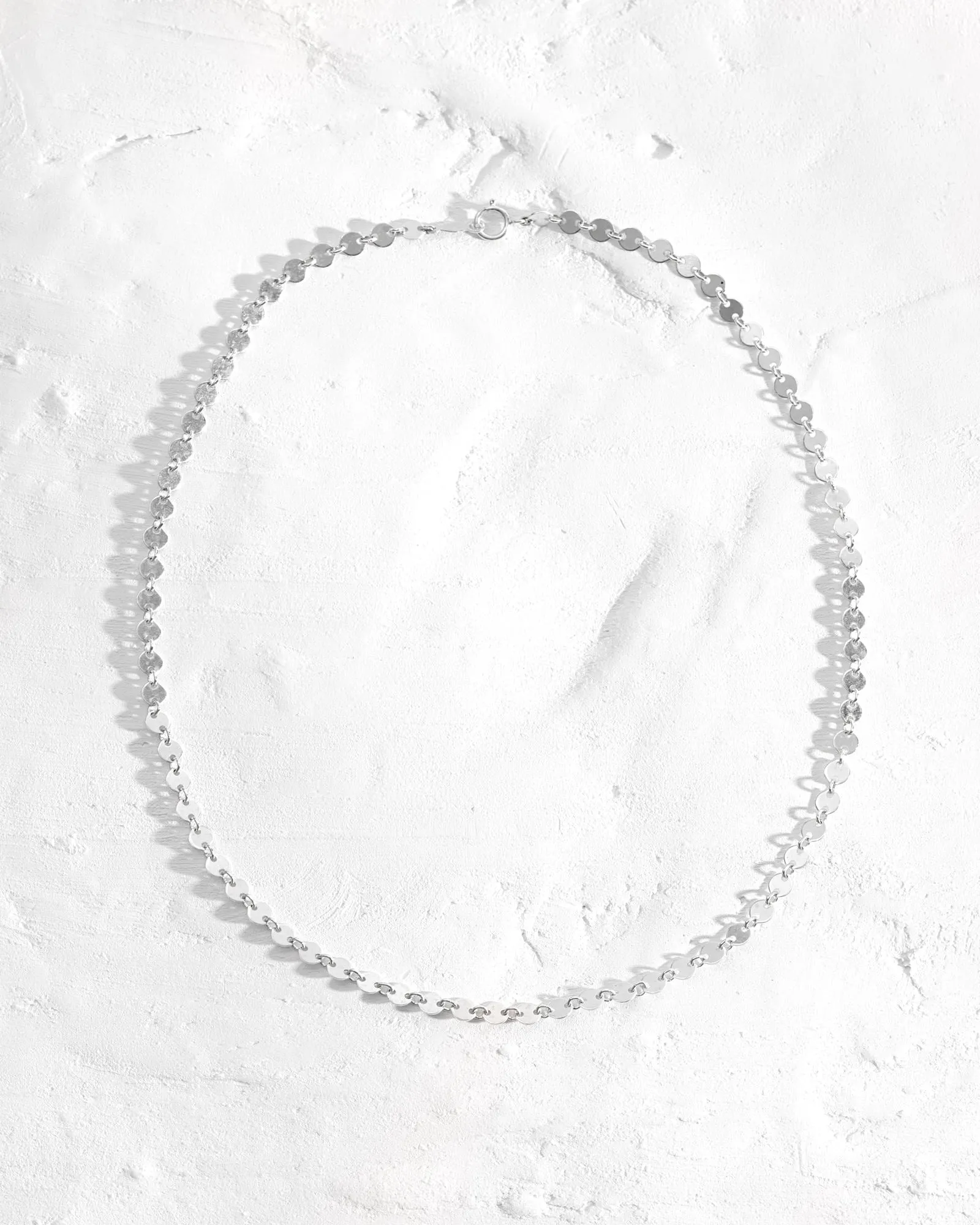 Circle Chain Choker Necklace