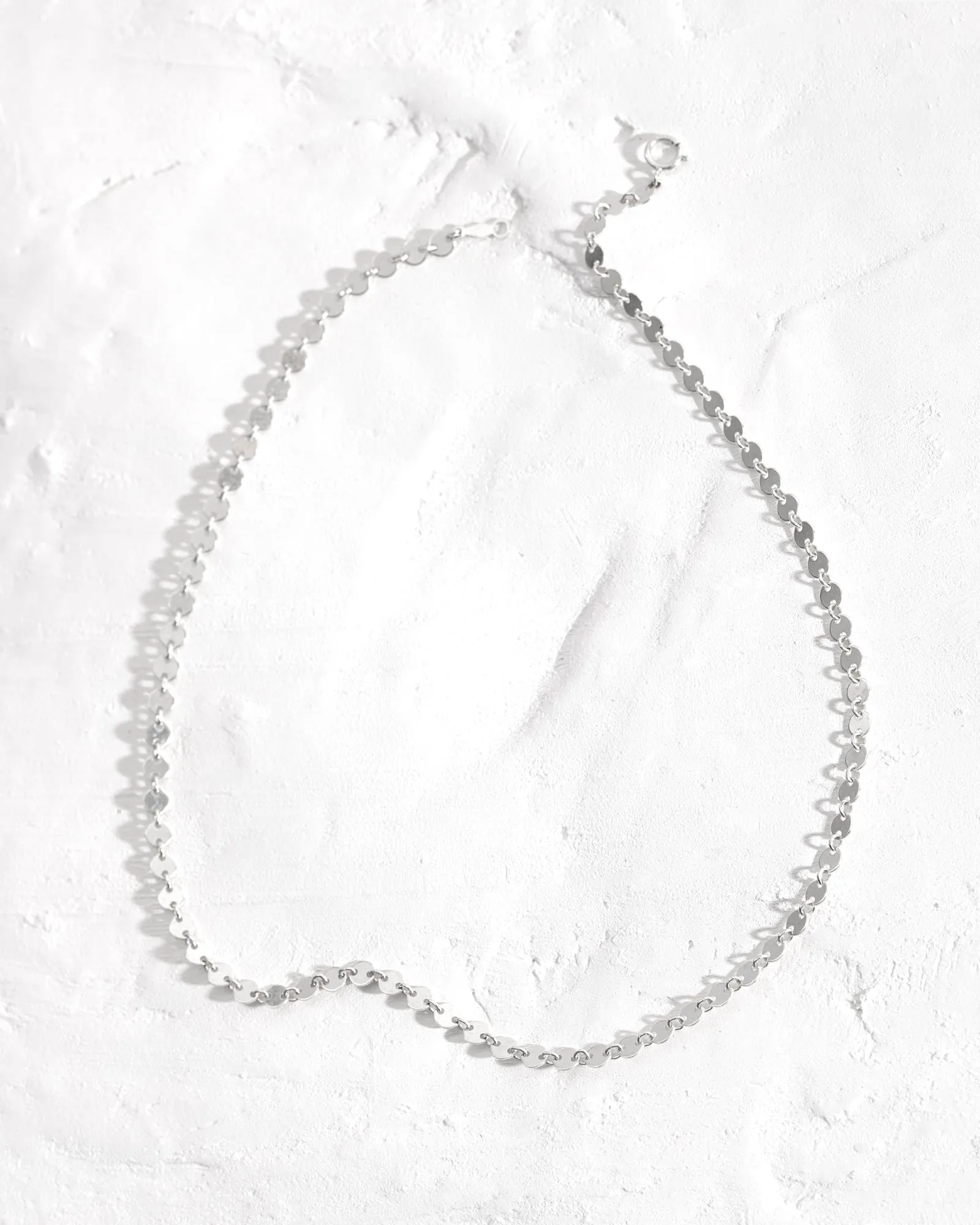 Circle Chain Choker Necklace