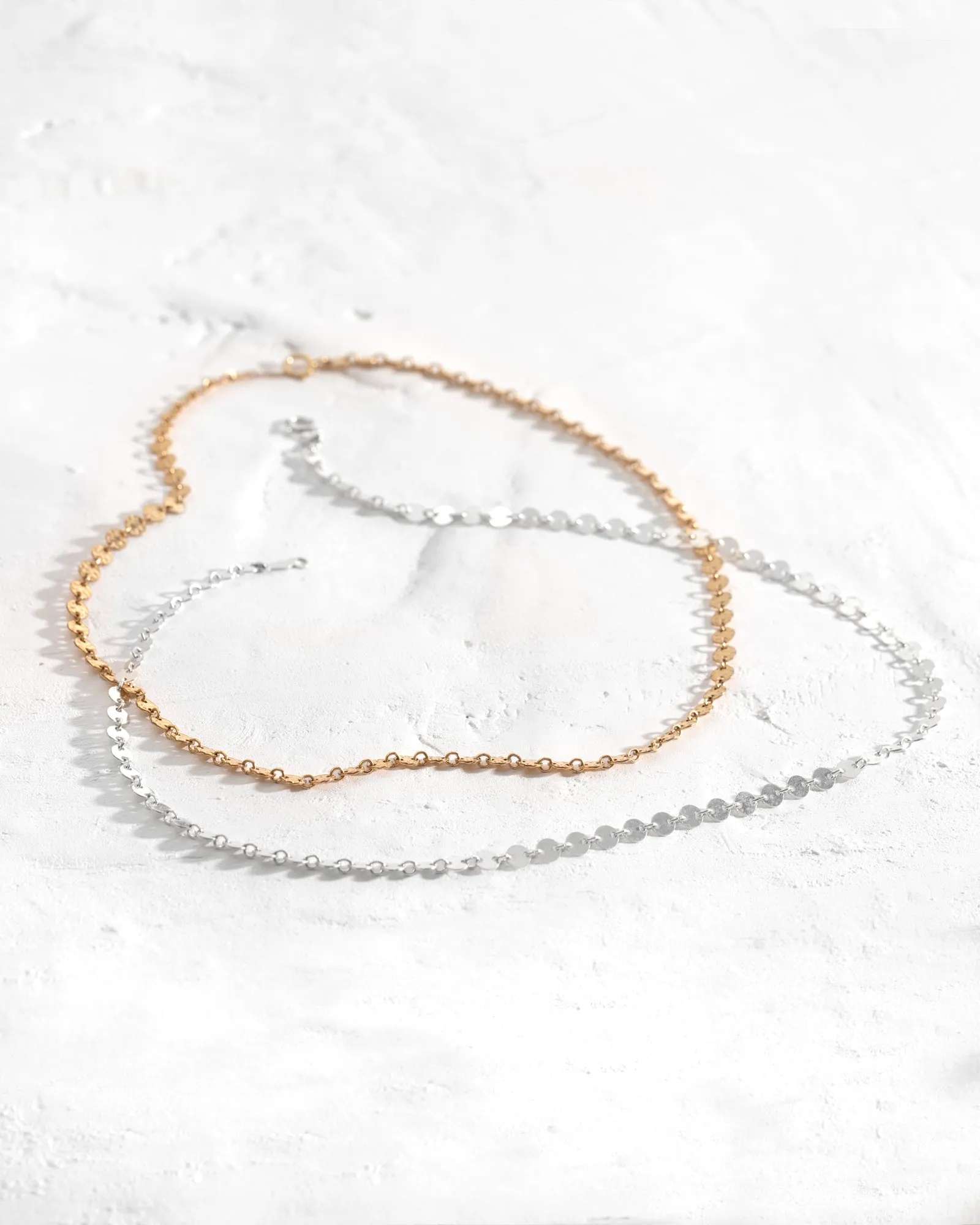Circle Chain Choker Necklace