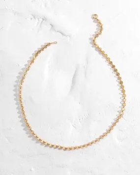 Circle Chain Choker Necklace