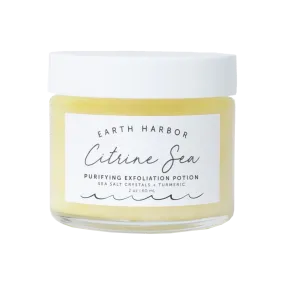 CITRINE SEA - Citrine Gemstone & Turmeric Oil Exfoliator