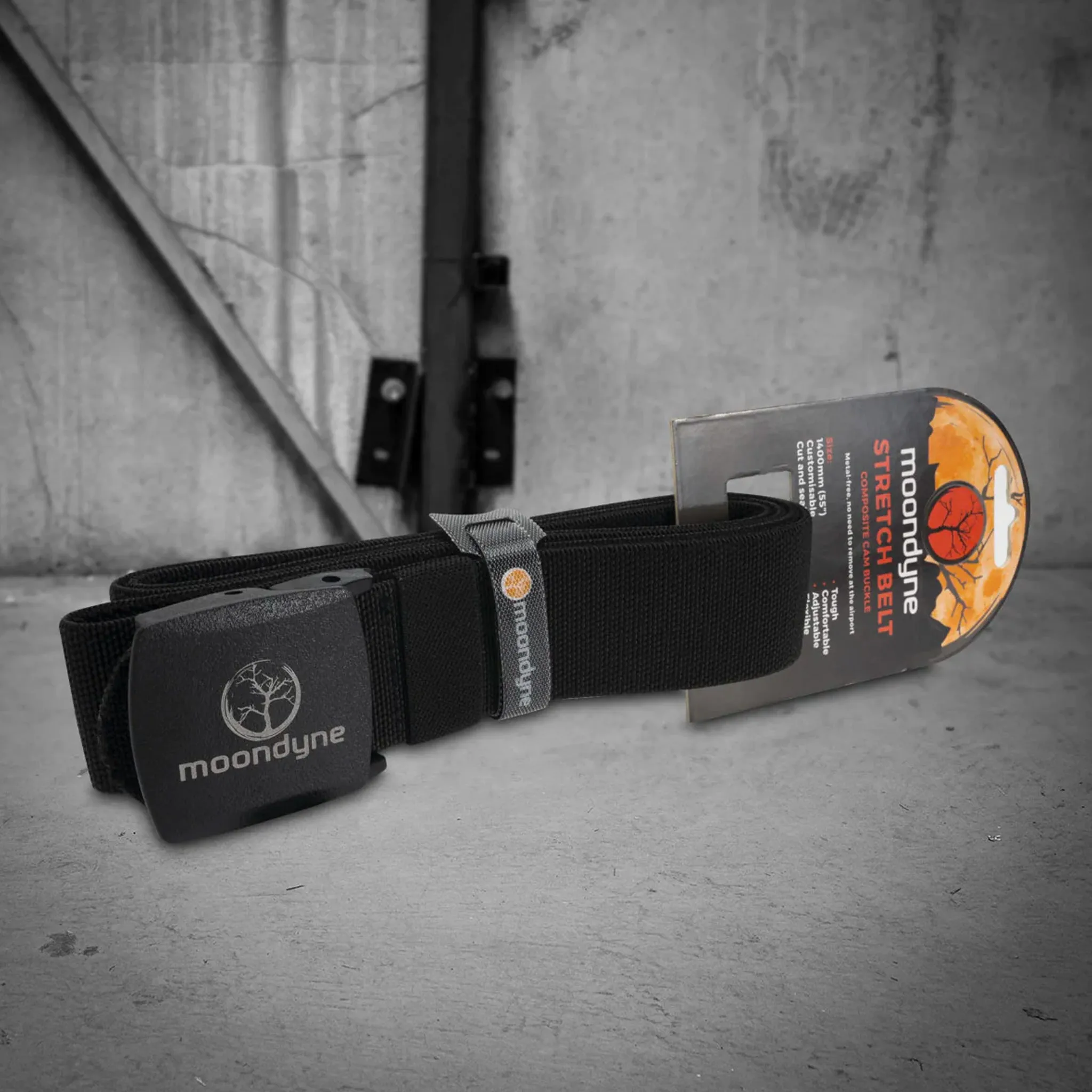 COMPOSITE CAM BUCKLE STRETCH BELT