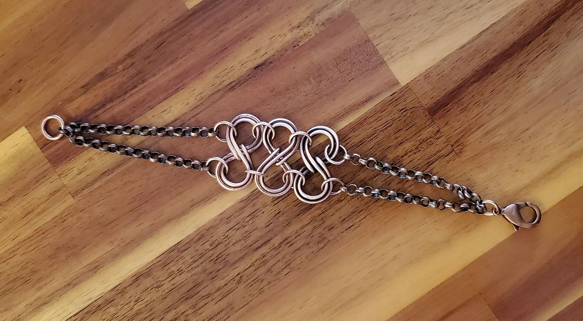 Copper Eternity Bracelet by Alexa Martha