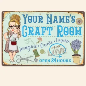 Craft Room - Personalized Metal Sign 718605