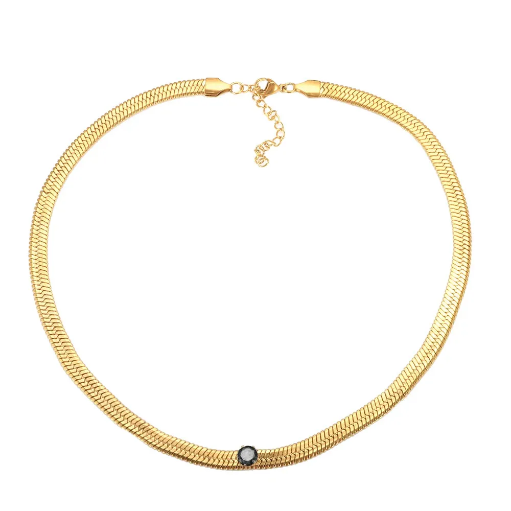 Cubic Zirconia Blade Chain Jewelry Crystal Bracelet Choker Necklace