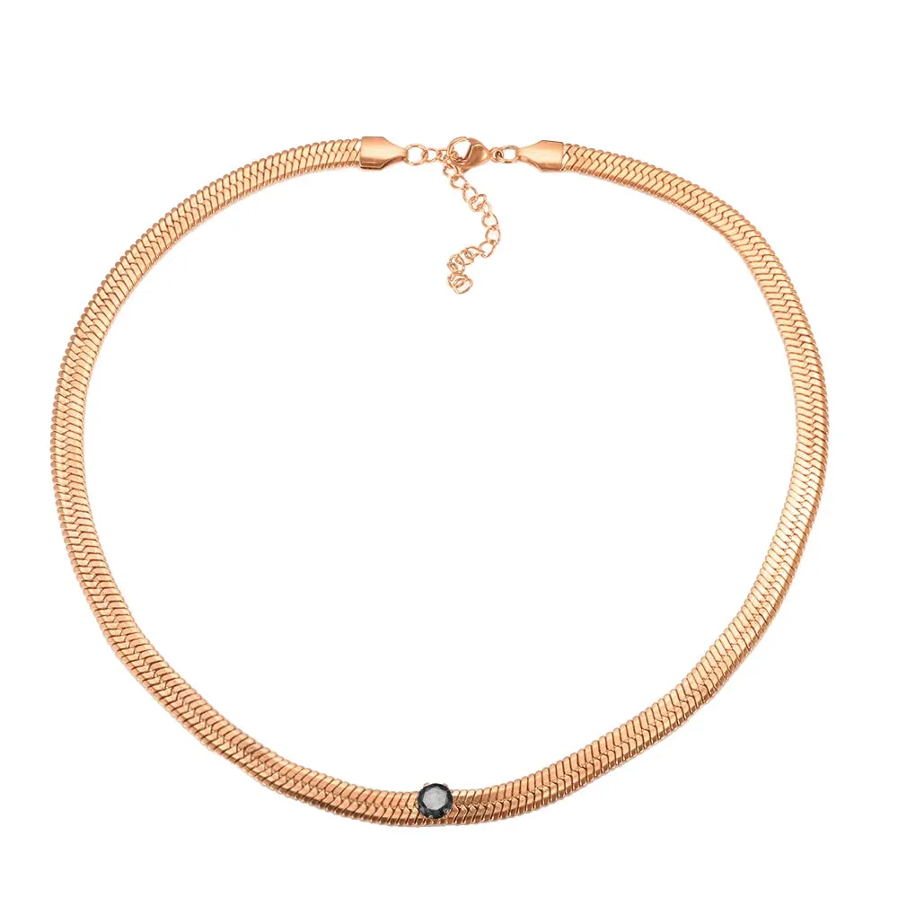 Cubic Zirconia Blade Chain Jewelry Crystal Bracelet Choker Necklace