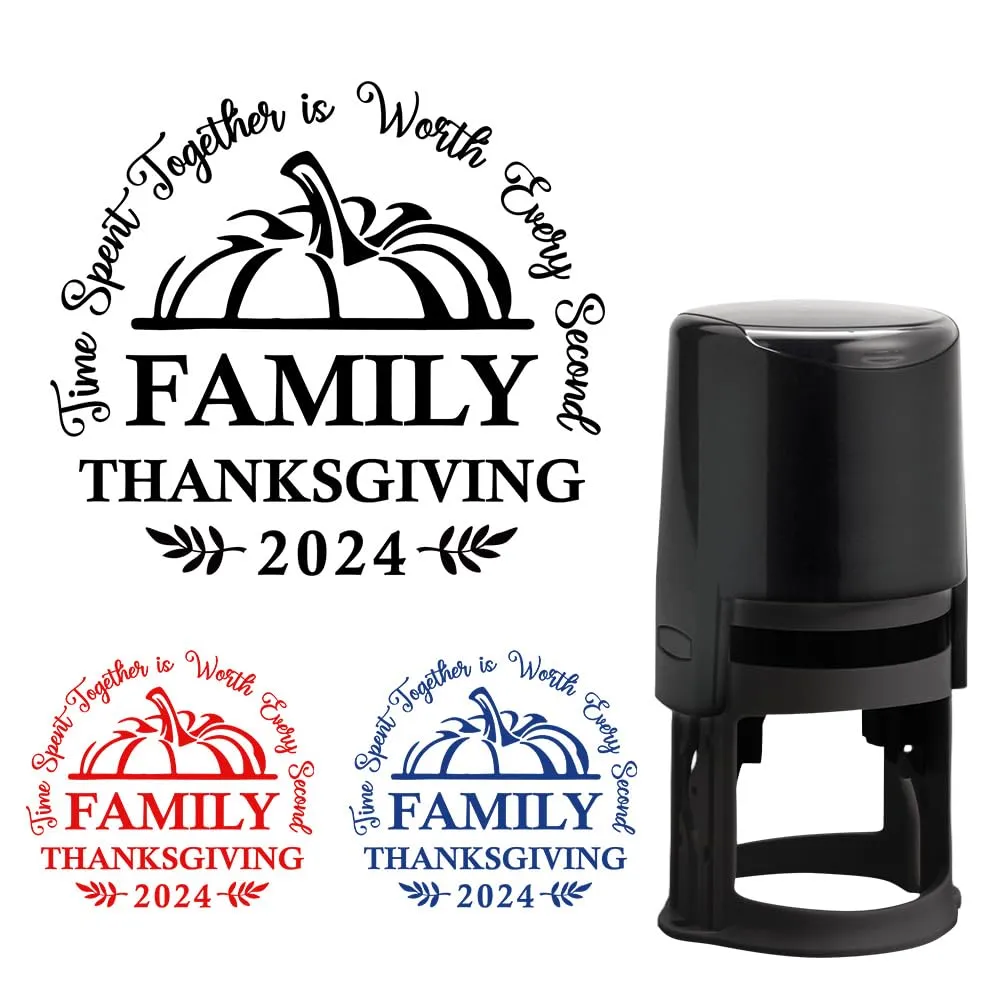 CUSMIZ: Personalized Custom Round Embosser Stamp