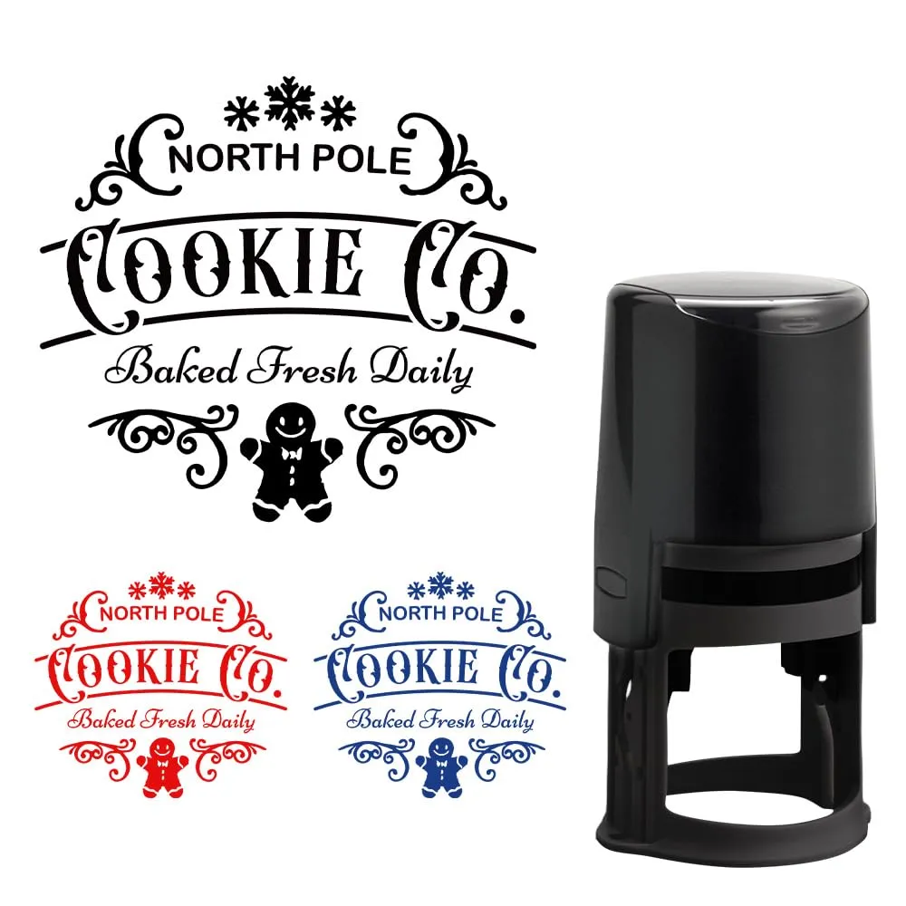 CUSMIZ: Personalized Custom Round Embosser Stamp