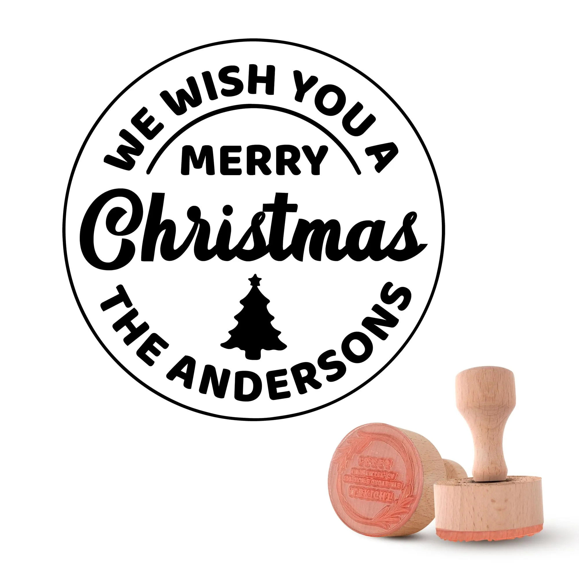 CUSMIZ: Personalized Custom Round Embosser Stamp