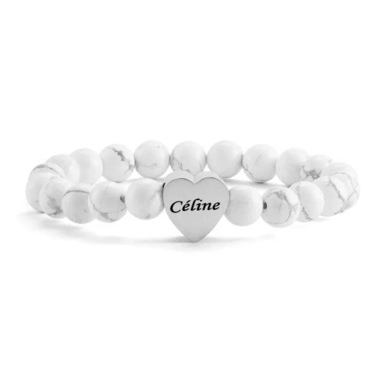 Custom Bracelet - Personalized Name Bracelet for Men Women - Gift for Him Dad Husband Boyfriend - Fathers Day Christmas Birthday ID Bracelet