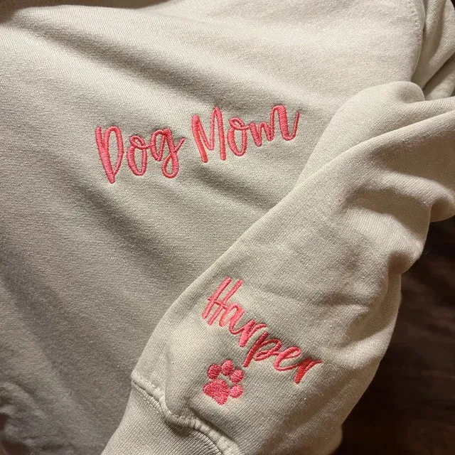 Custom Embroidered Sweatshirts, Hoodie - Personalized Crewnecks Wedding Gifts for Couple