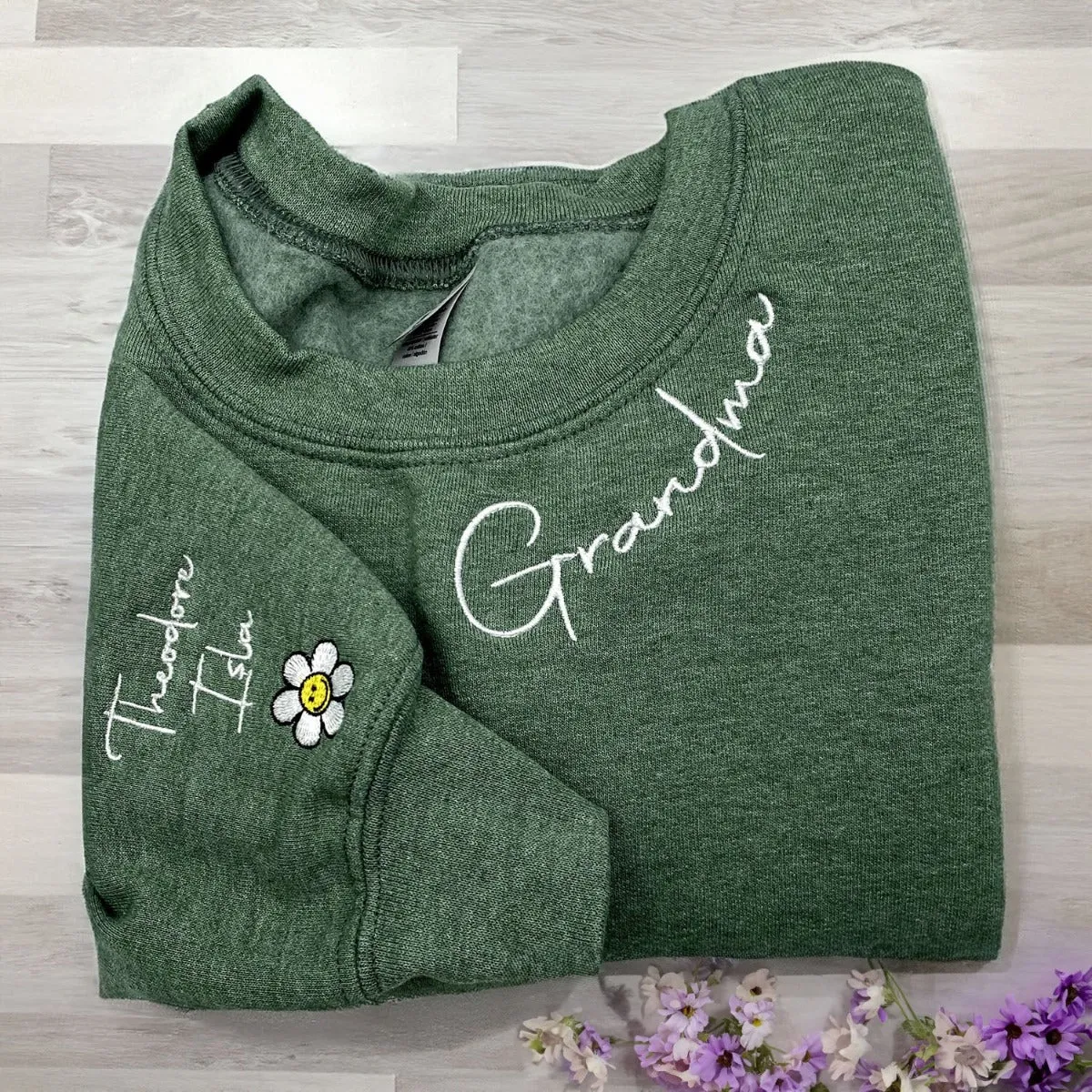 Custom Embroidered Sweatshirts, Hoodie - Personalized Crewnecks Wedding Gifts for Couple
