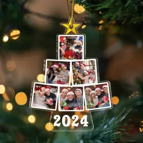 Custom Photo Christmas Tree - Personalized Custom Shaped Acrylic Ornament 707182-707240