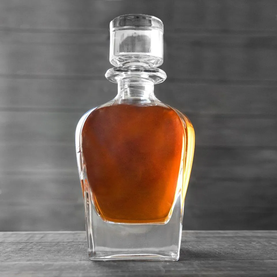 Custom Turned Twice Birthday Antique Whiskey Decanter