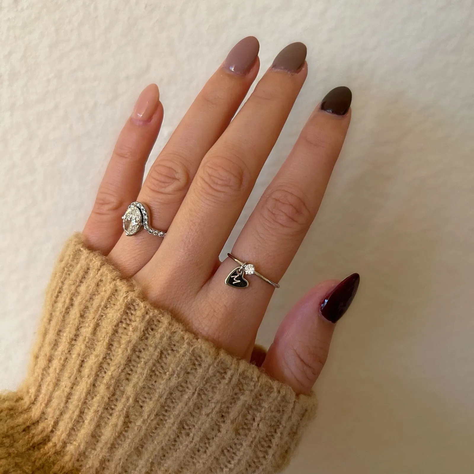 Engravable Heart Ring