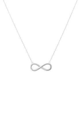 Eternal Love Necklace Silver