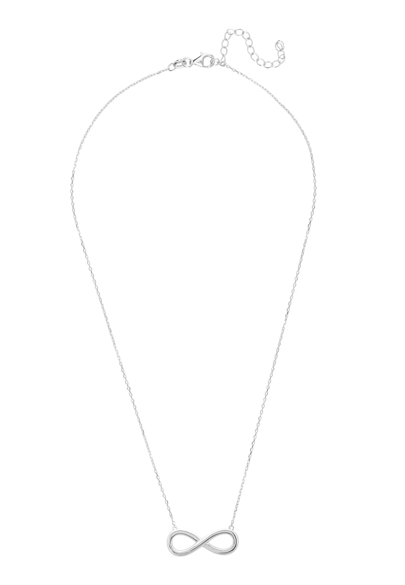 Eternal Love Necklace Silver