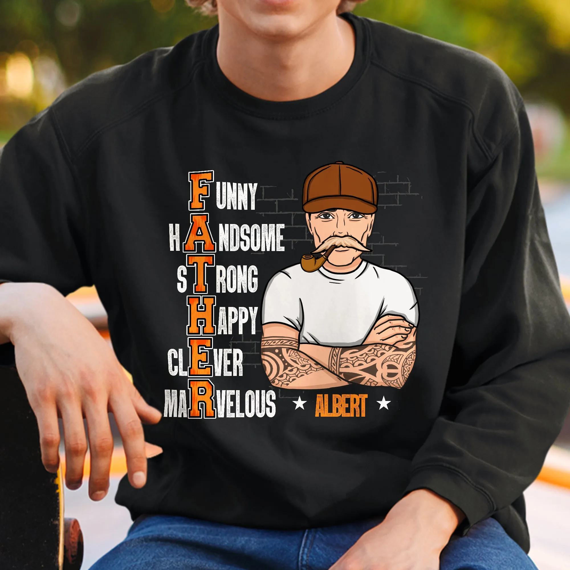 Father's Day Gift - Gift For Dad- Personalized Custom Shirt