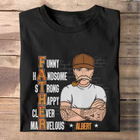 Father's Day Gift - Gift For Dad- Personalized Custom Shirt