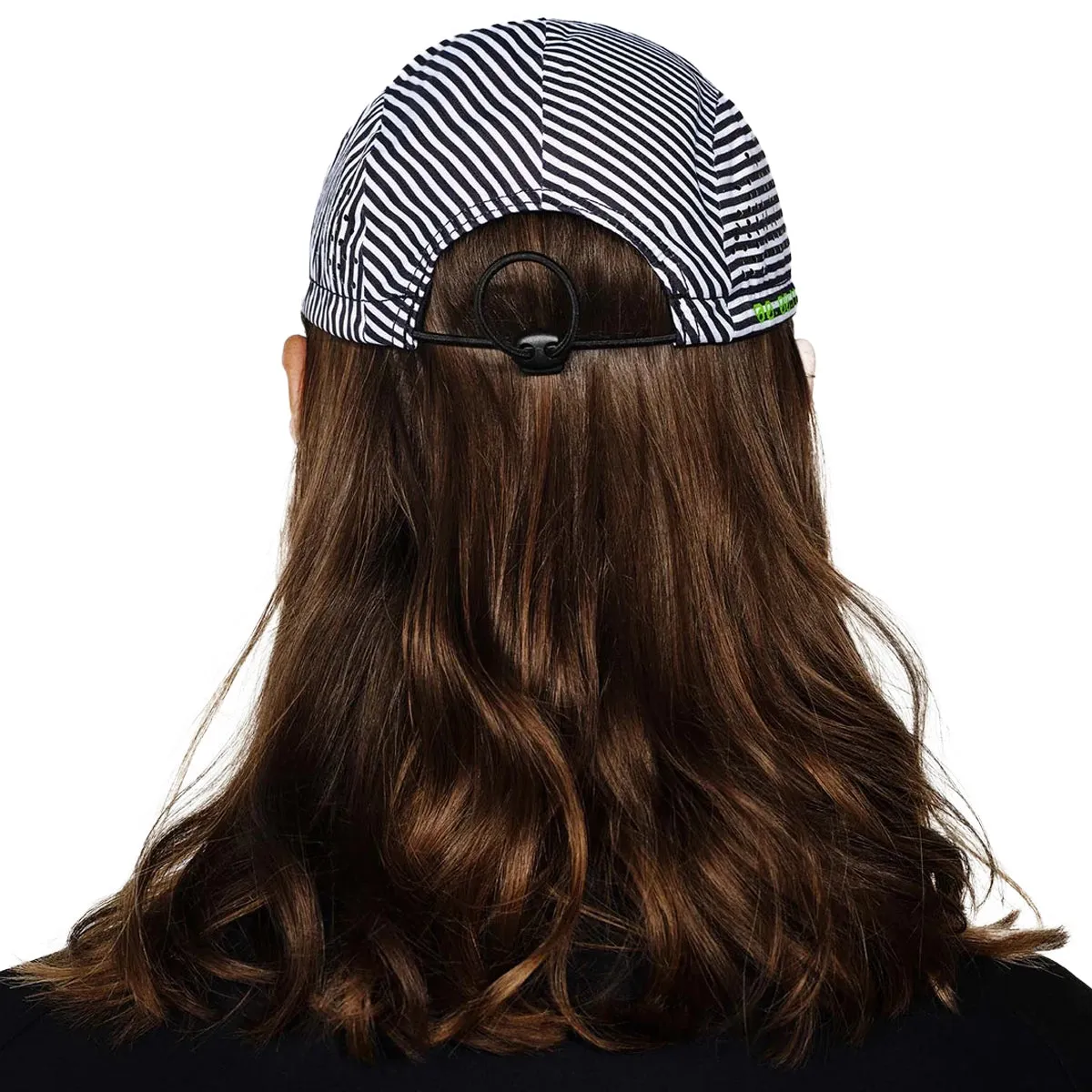 FINGERSCROSSED Cap Super Light - Stripes Black/White