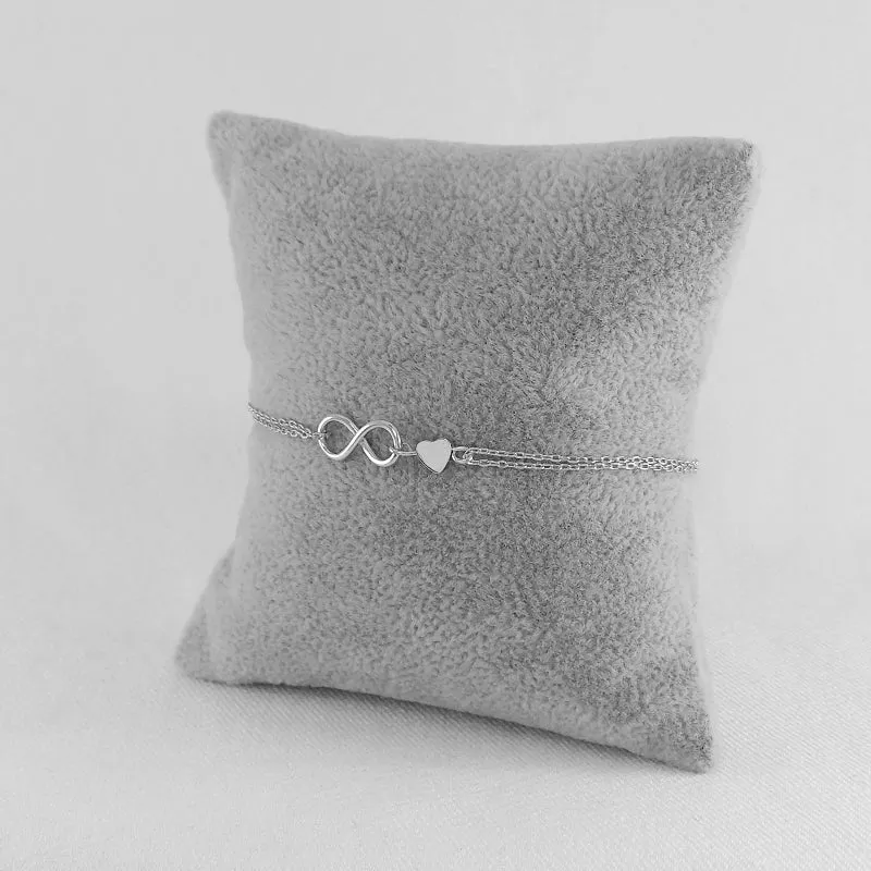 Heart & Infinity Bracelet
