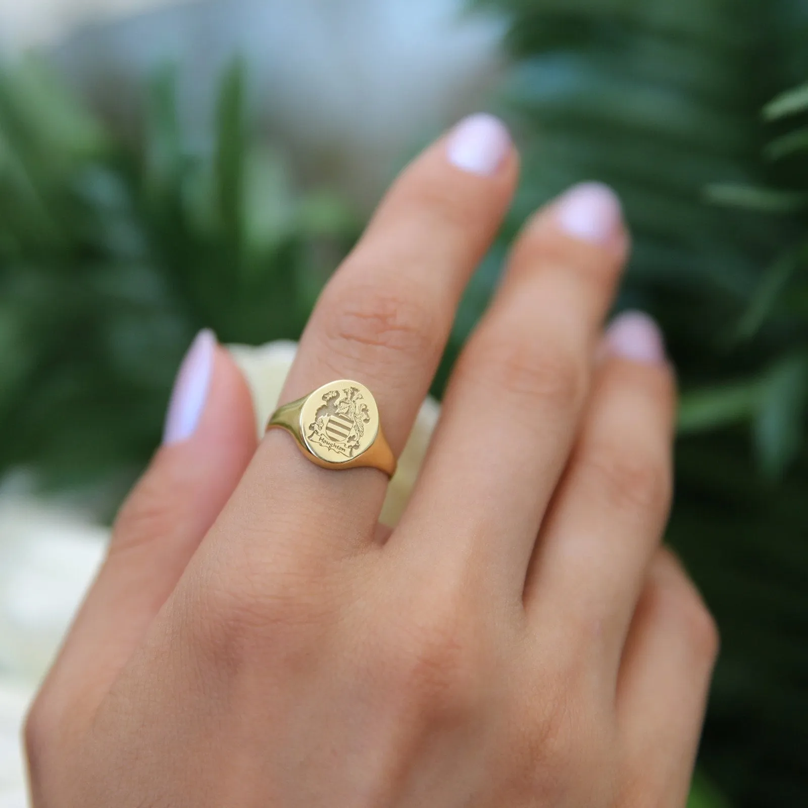 'Heirloom' Custom Family Crest Ring