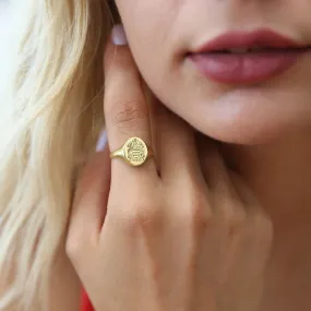 'Heirloom' Custom Family Crest Ring