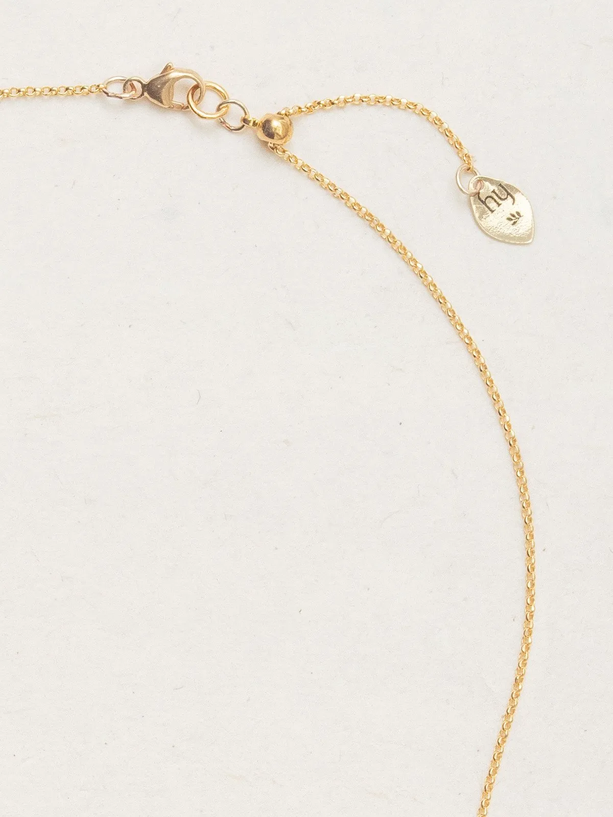 Holly Yashi Love and Honor Cross Asymmetrical Necklace - Gold